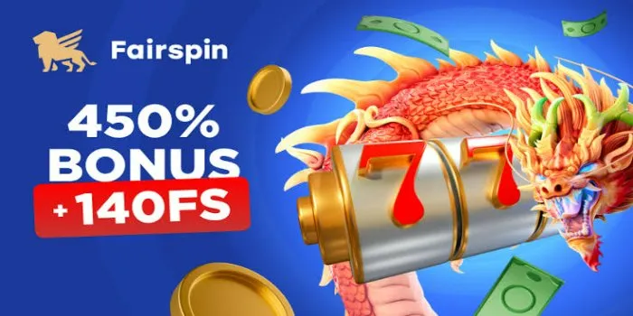 Join Fairspin to get welcome bonus
